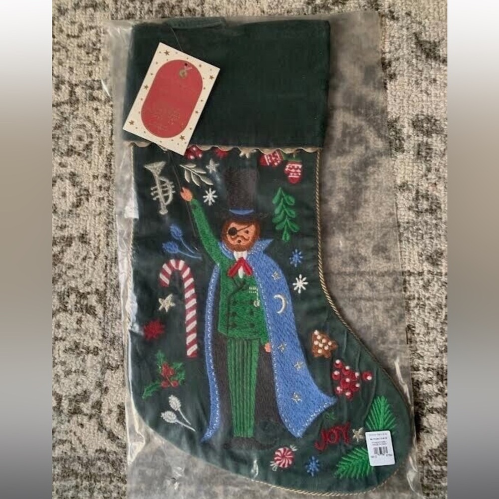 Pottery Barn Kids Nutcracker Christmas Stockings - Drosselmeyer